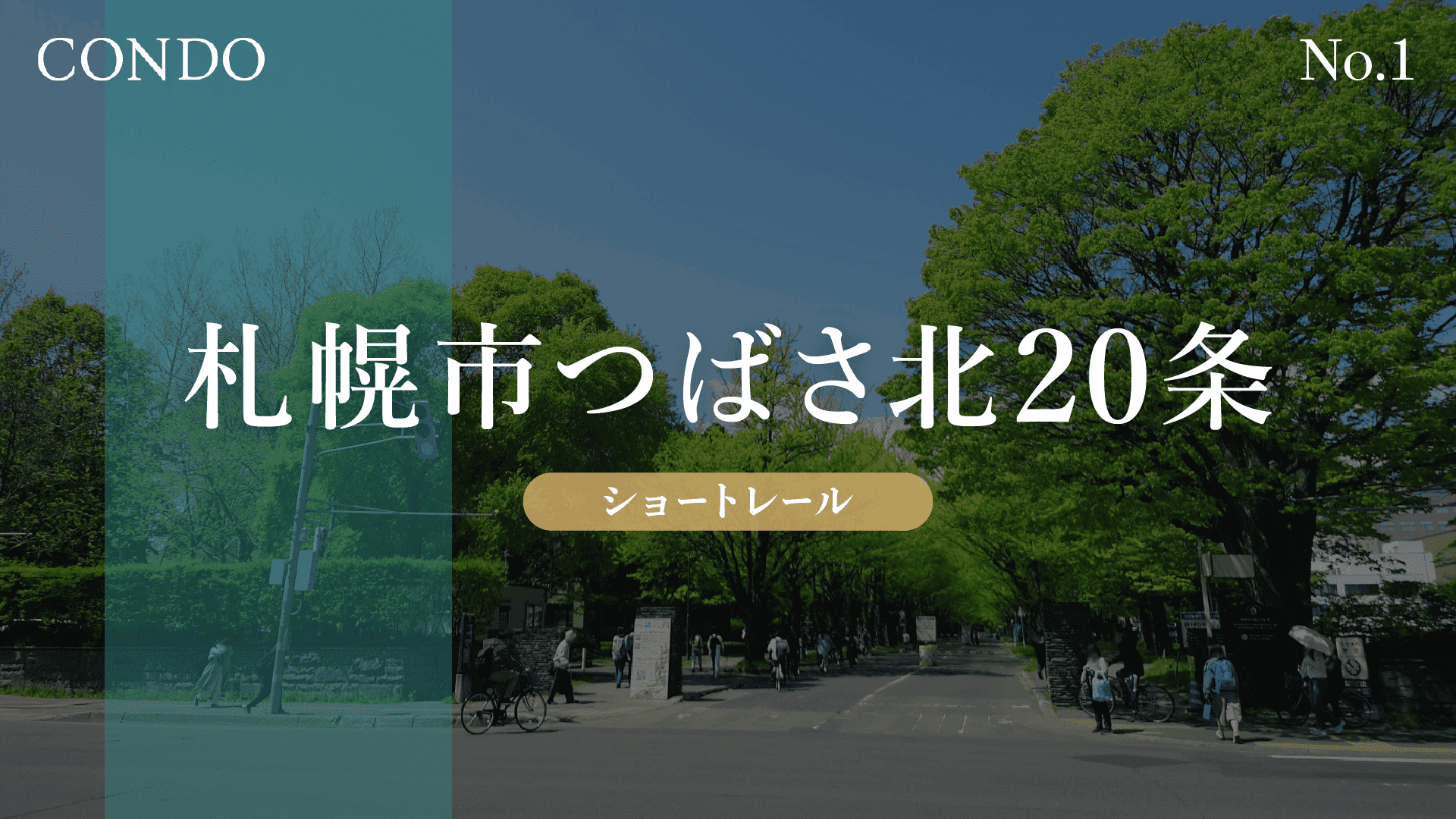 CONDO 札幌市つばさ北20条 ショートレール 公開のお知らせ